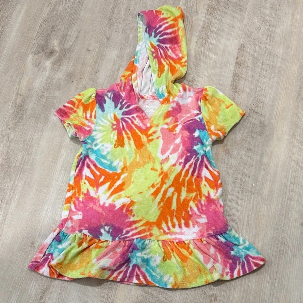 The Children's Place Tie-Dye Kids Swim Coverup